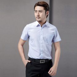 男女商務(wù)短袖襯衣 辦公工作服JL-CY451